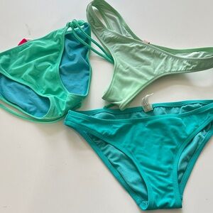 VS swim bottoms set of 3